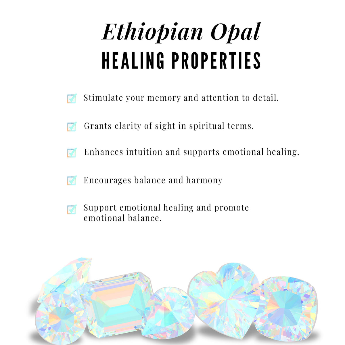 Genuine Emerald Cut Ethiopian Opal Drop Hoop Earrings