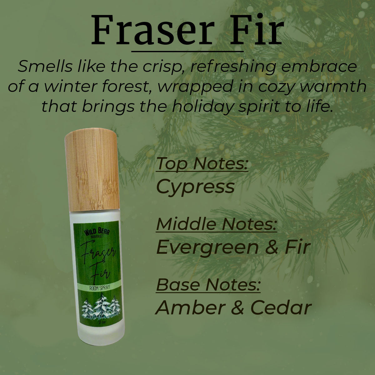 Fraser Fir Room Spray