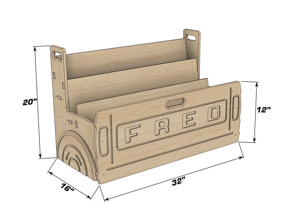 FRED – F100 Truck Bookshelf