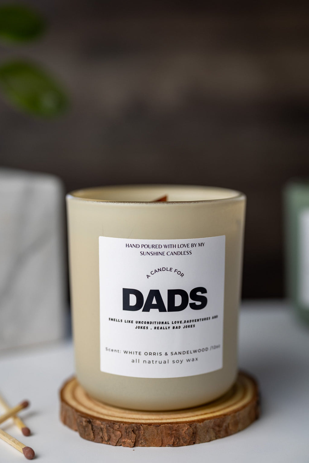 Funny Father’s Day Candle – Gift for Dad, Husband or Father