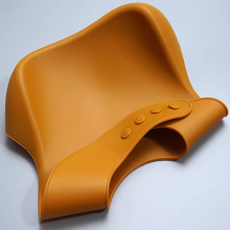 Newborns Solid silicone Baby Feeding Burp Cloth Bandana Bibs Fashionable Infant Toddler Drooling Babador Scarf Aprons Ba