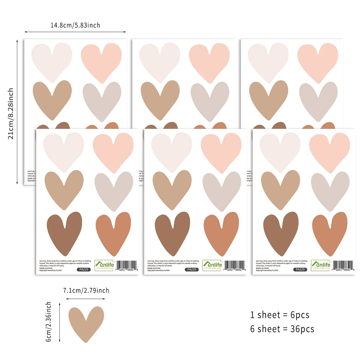Boho Nursery Stickers