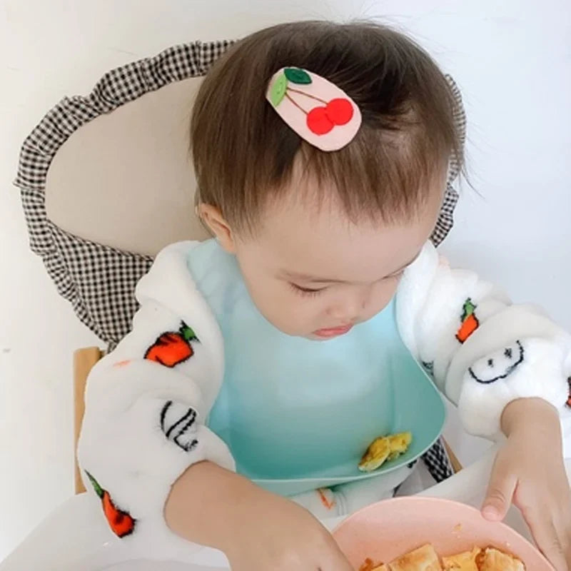 Newborns Solid silicone Baby Feeding Burp Cloth Bandana Bibs Fashionable Infant Toddler Drooling Babador Scarf Aprons Ba