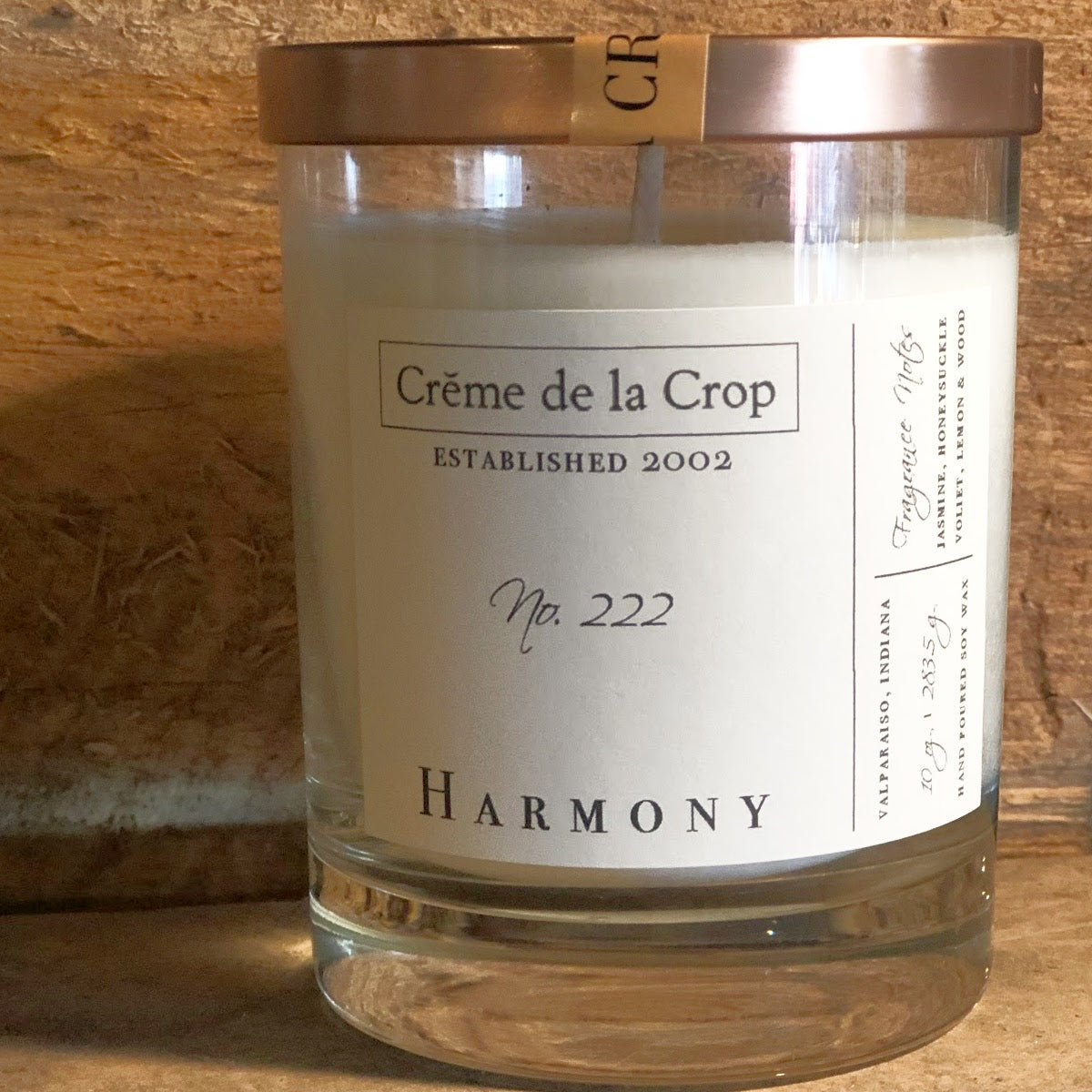 Soy Candle – Harmony (Honeysuckle)