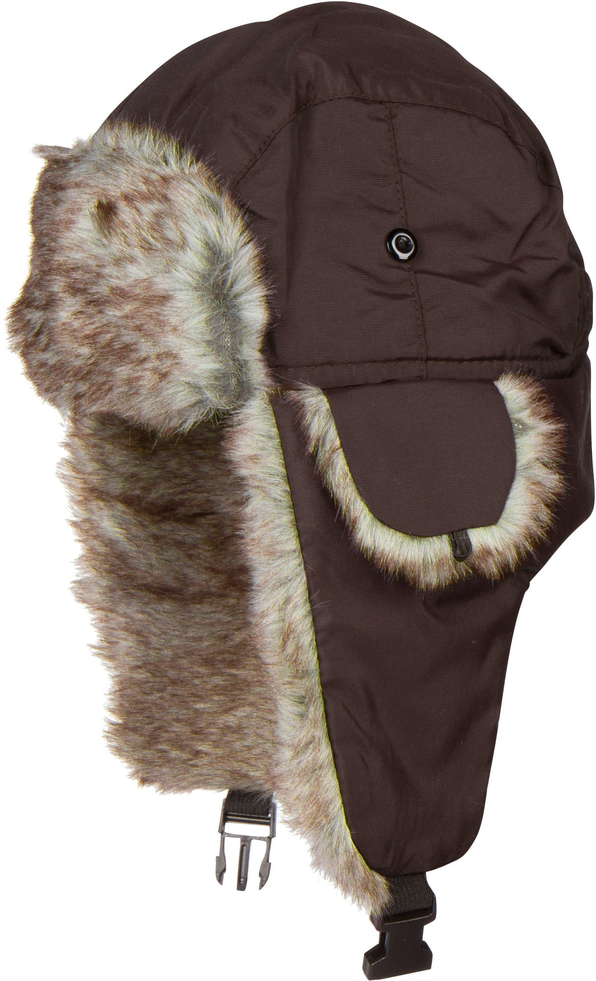 Sakkas Unisex Trooper Trapper Ushanka Hat Faux Fur Lined w / Ear Flaps Warm Russian Aviator Windproof Cold Weather Outdo