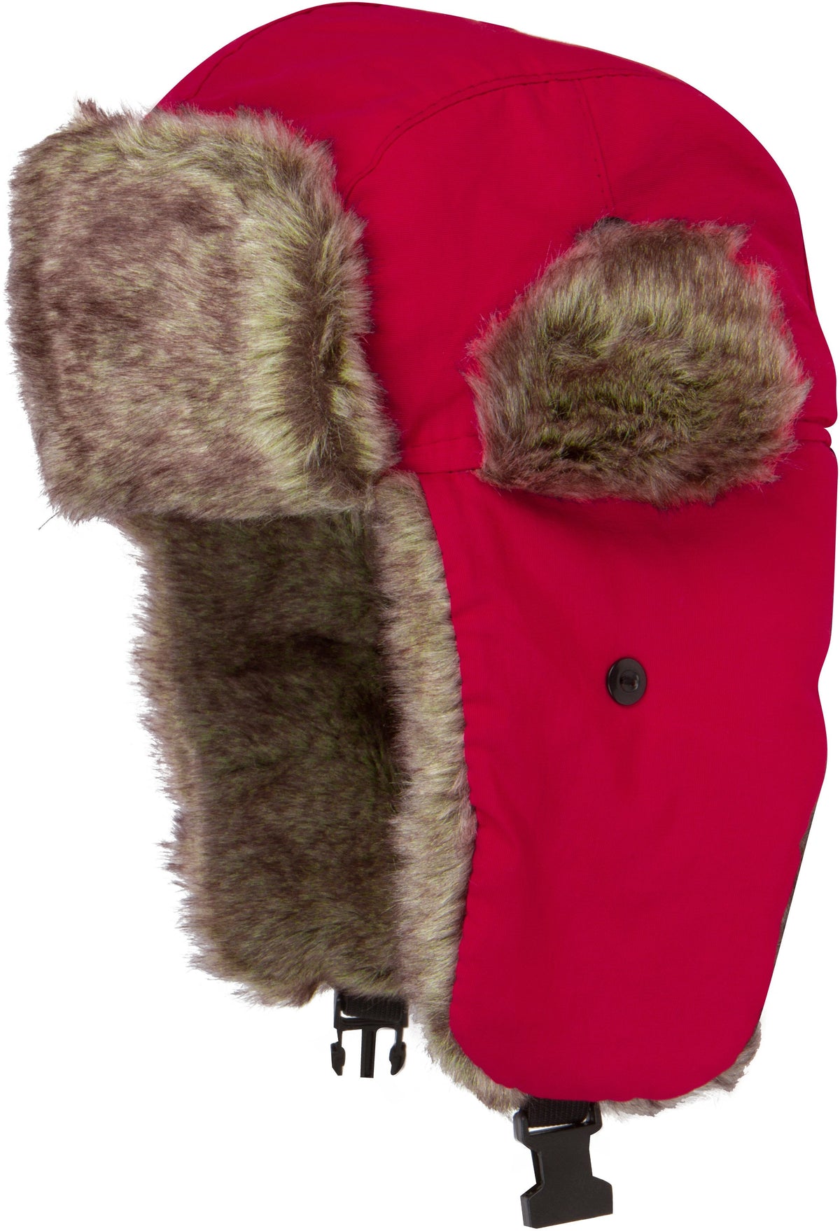 Sakkas Unisex Trooper Trapper Ushanka Hat Faux Fur Lined w / Ear Flaps Warm Russian Aviator Windproof Cold Weather Outdo
