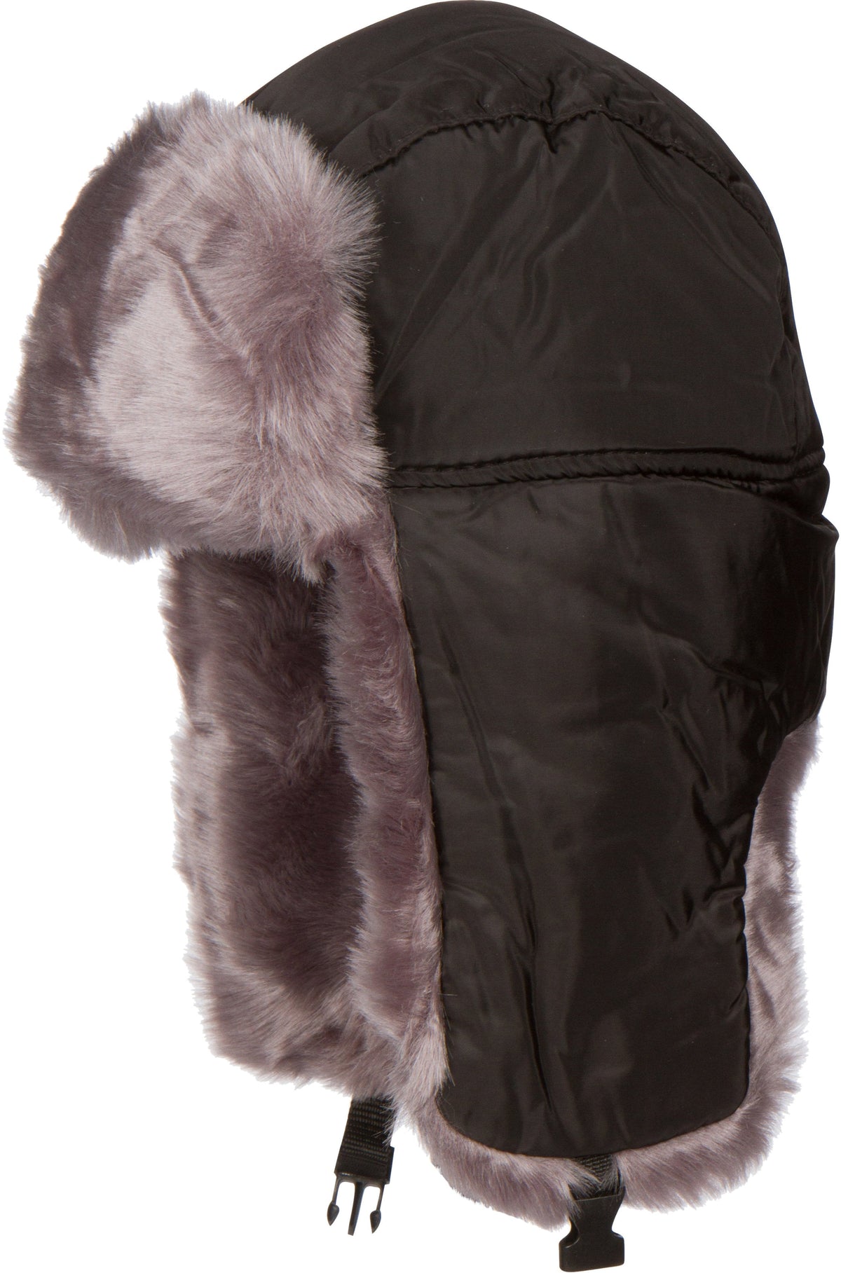 Sakkas Martin Unisex Adjustable Warm Russian Aviator Trooper Trapper Ushanka Hat Faux Mink Fur and Nylon Cold Weather Ou
