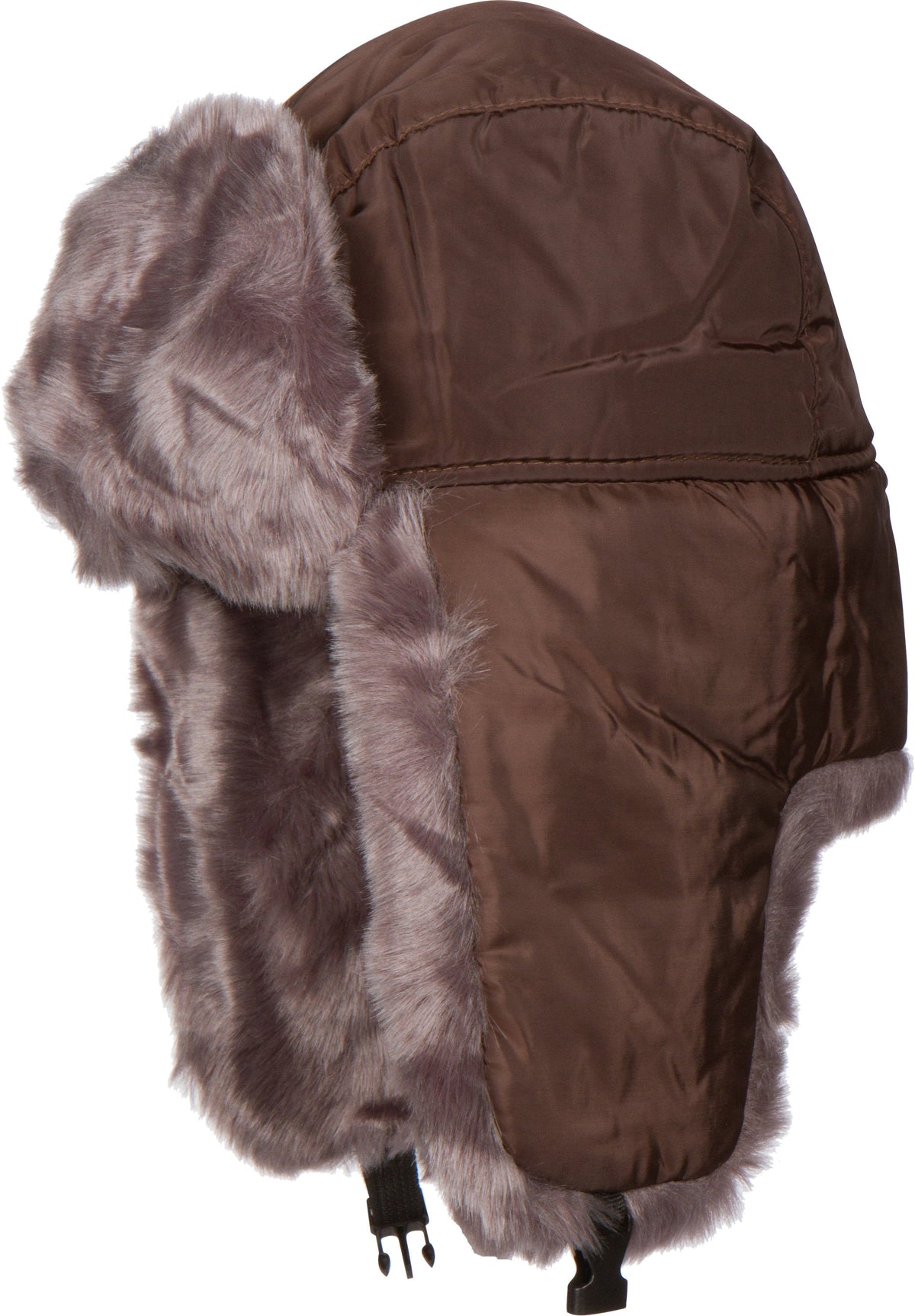 Sakkas Martin Unisex Adjustable Warm Russian Aviator Trooper Trapper Ushanka Hat Faux Mink Fur and Nylon Cold Weather Ou