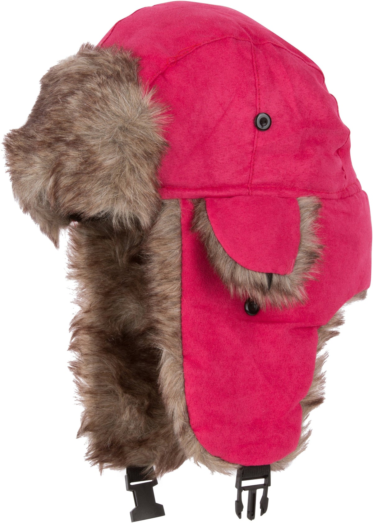 Sakkas Morgan Trapper Hat Ushanka Trooper Unisex Winter Faux Fur Ear Flap with Chin Strap, Warm Ski Snowboard Hunting Ca