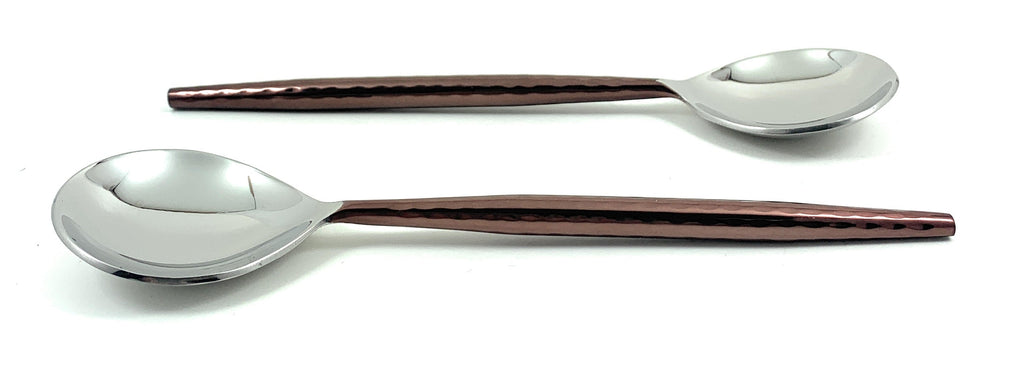Stainless Steel Tablespoons Set of 6 Piecces – Brown
