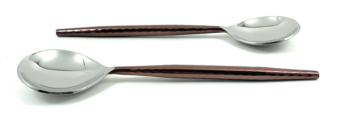 Stainless Steel Tablespoons Set of 6 Piecces – Brown
