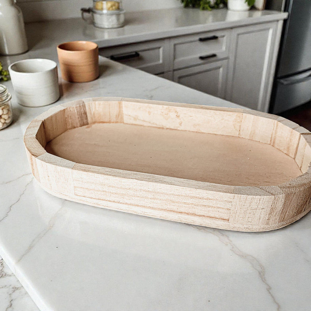 Rustic Wood Tray