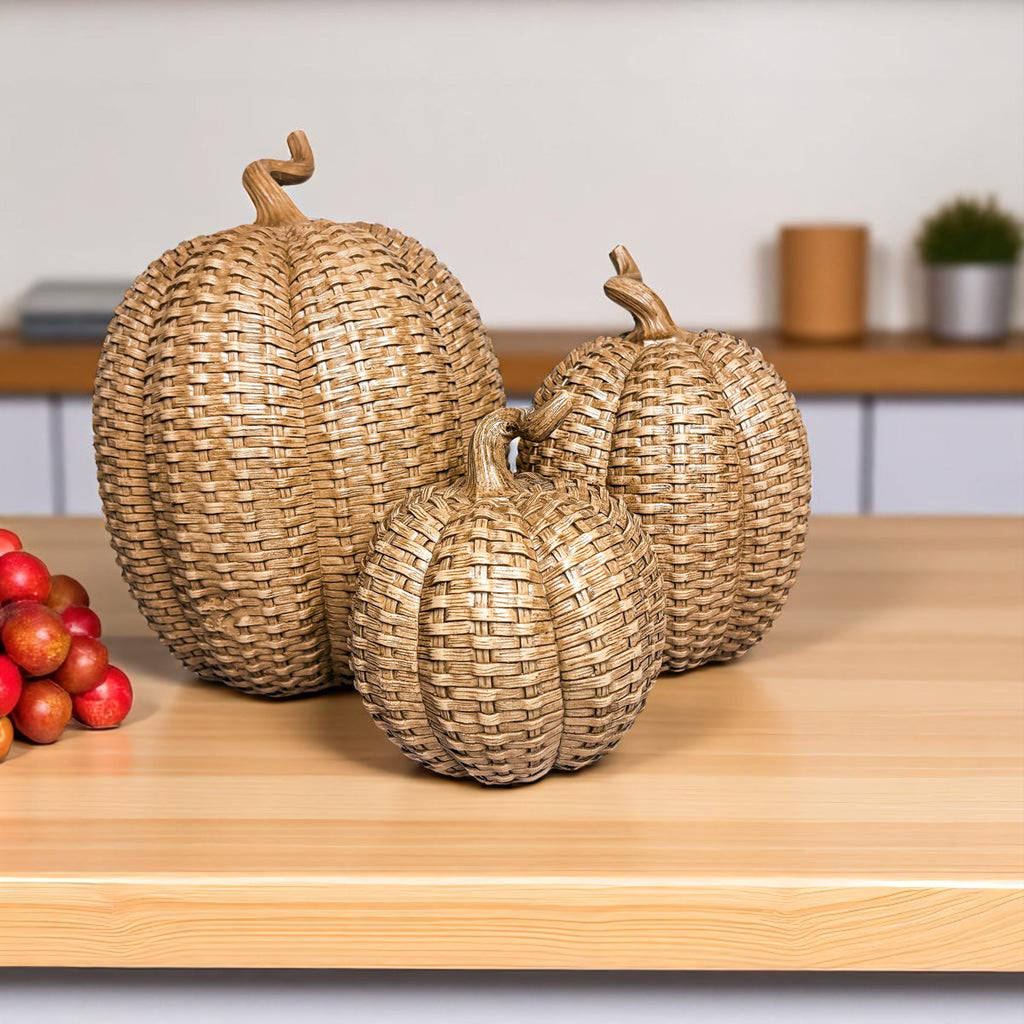 Rattan Pumpkins