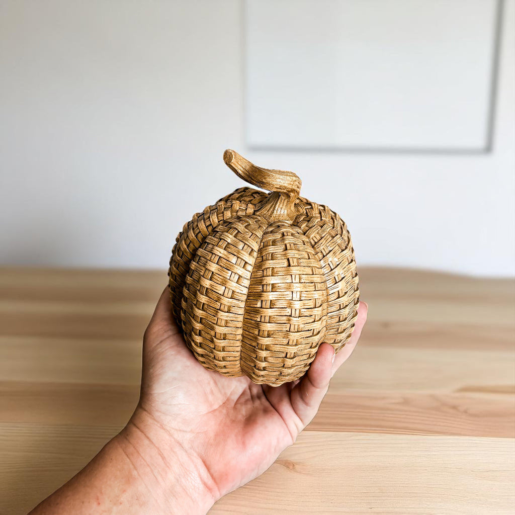 Rattan Pumpkins