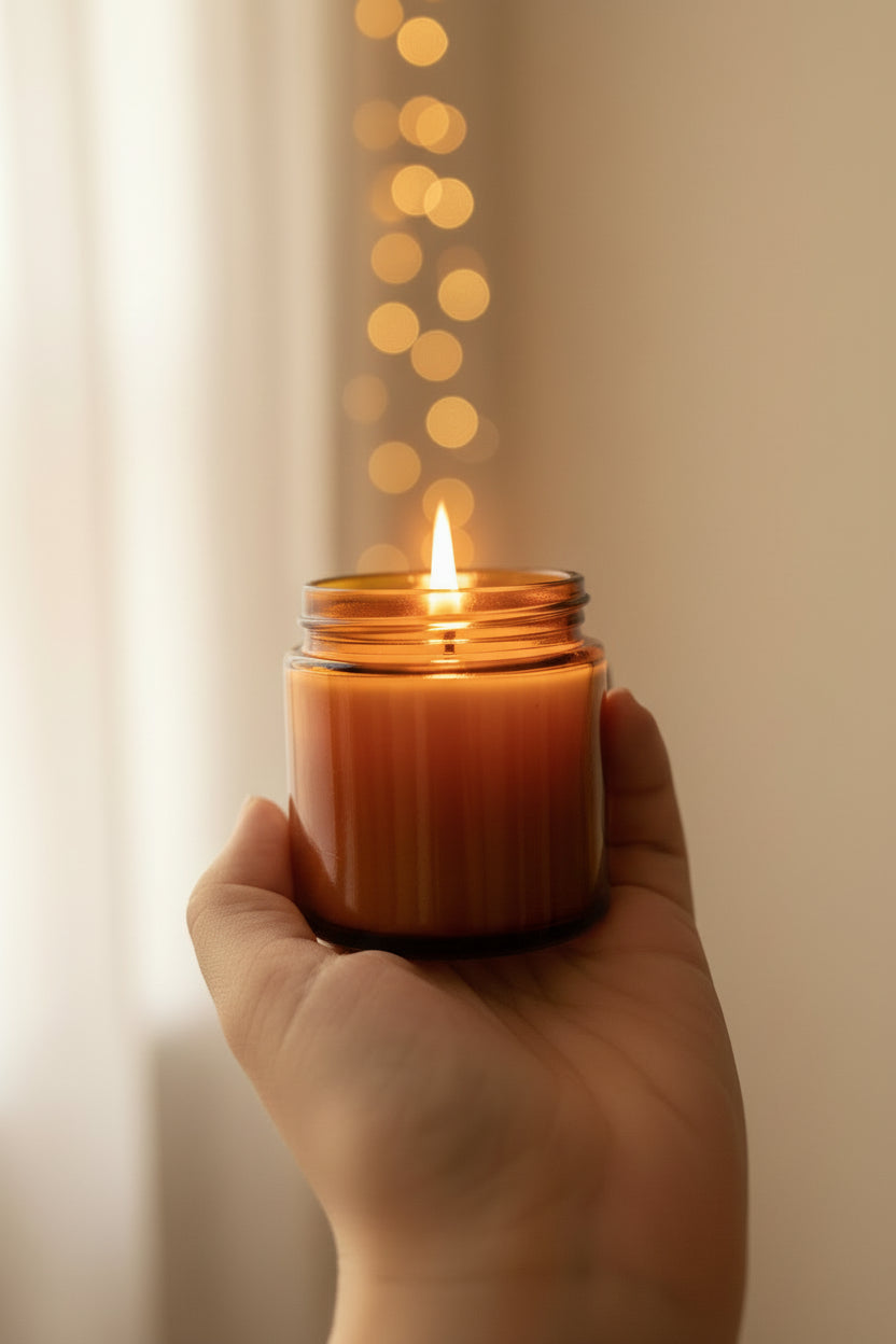 Unscented Beeswax Candle | Fragrance – Free Clean Burning Candle