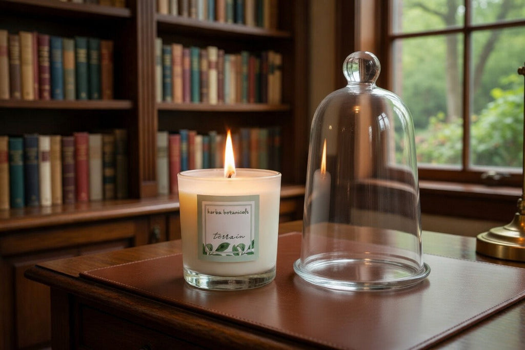 natural coconut wax candle