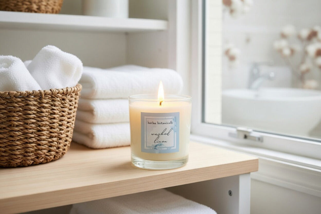 natural coconut wax candle