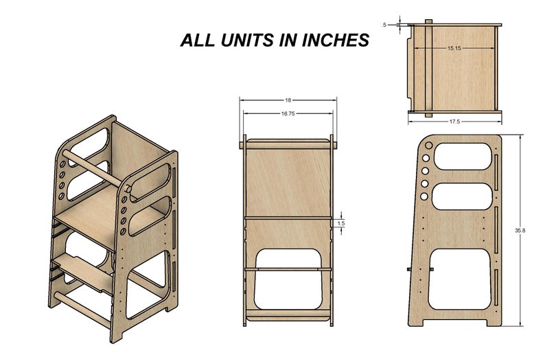 BLAKE – Kitchen Stool