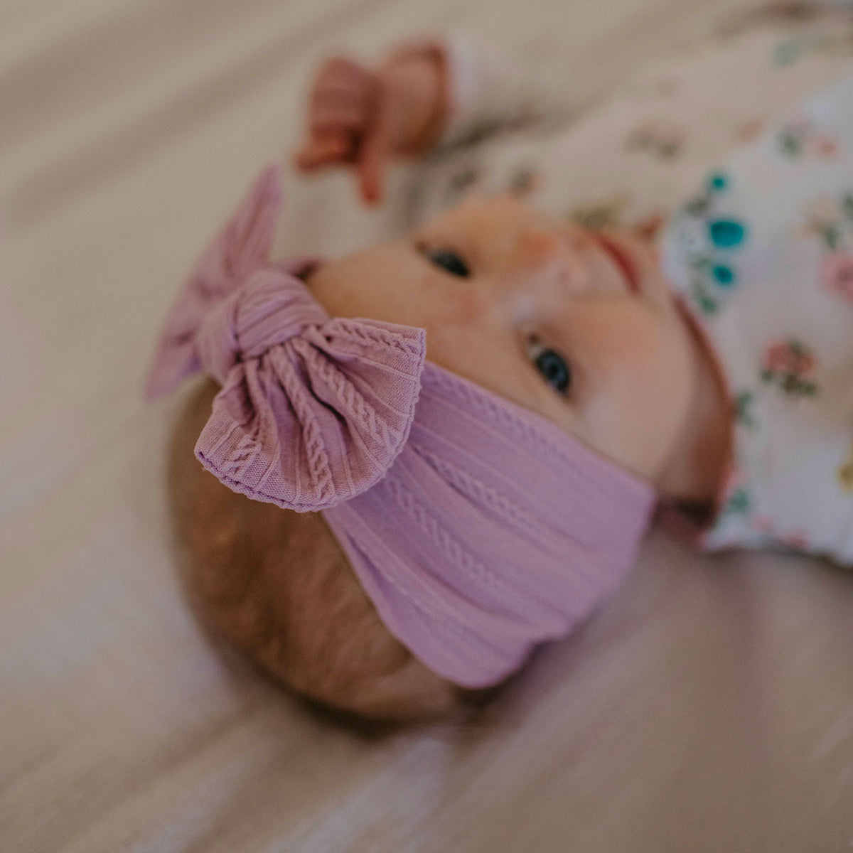 Grace Set – Cable Knit Knotted Headbands – 5 Pack
