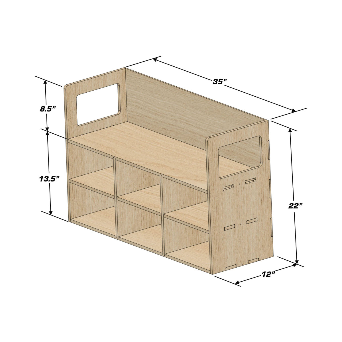 MONTY – Toddler Bench