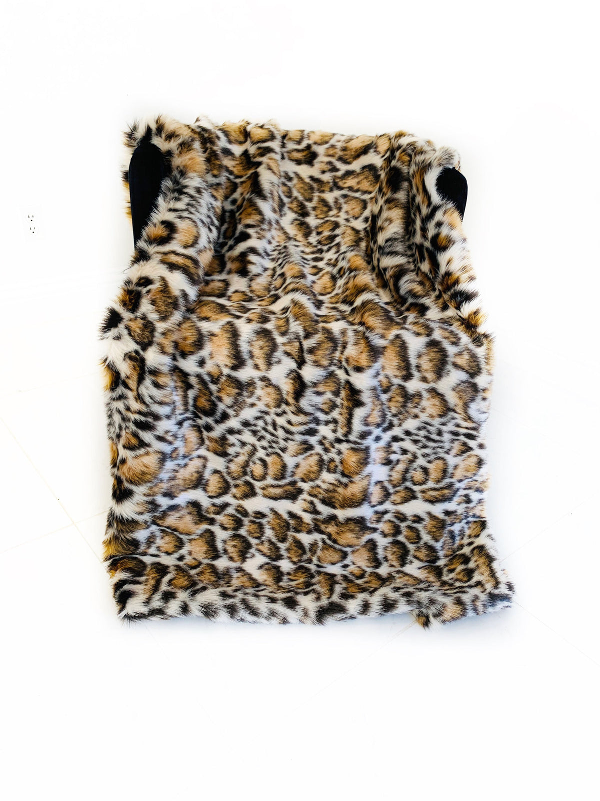 Plutus Brown Tiger Faux Fur Luxury Throw Blanket
