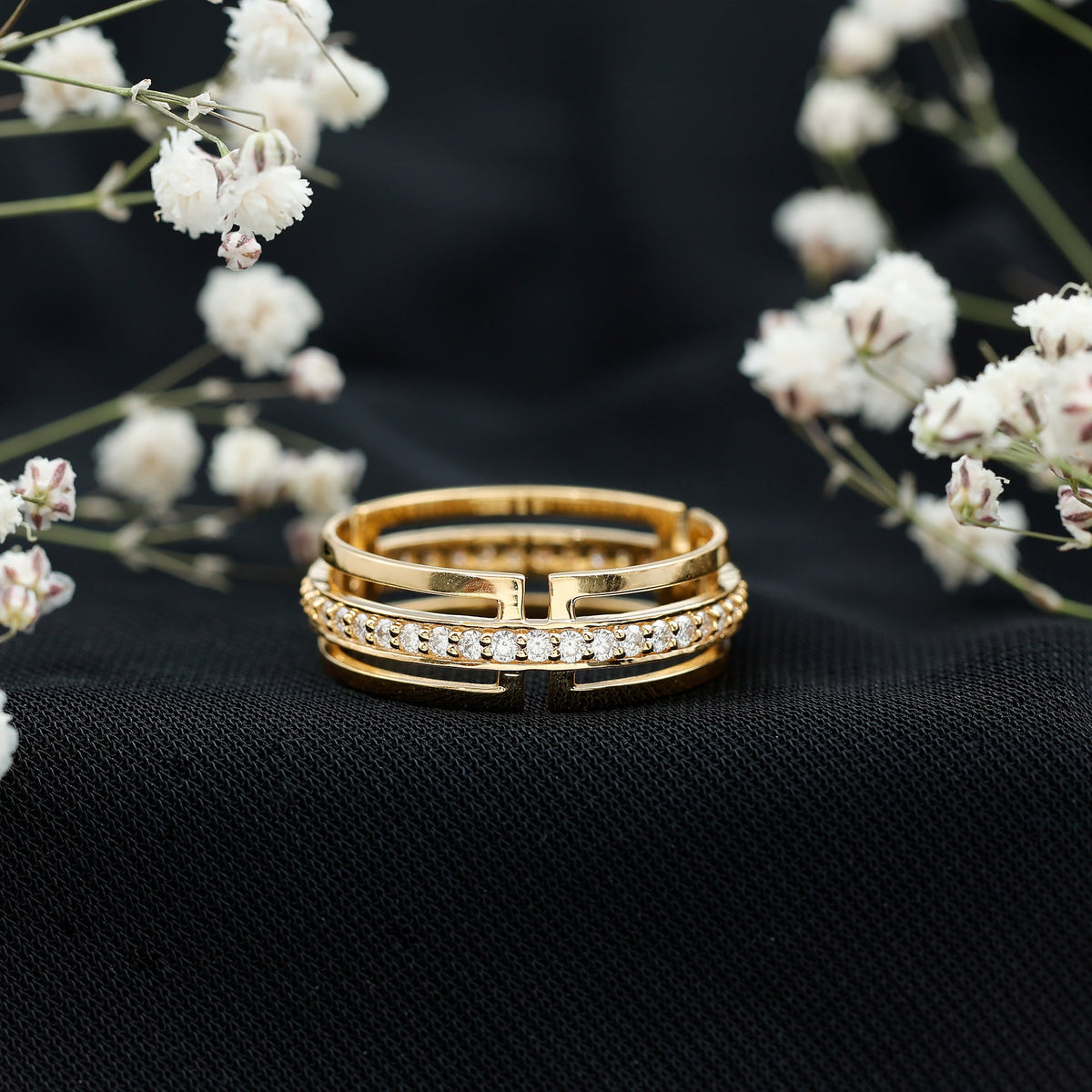 Certified Lab Created Diamond Unisex Wedding Band