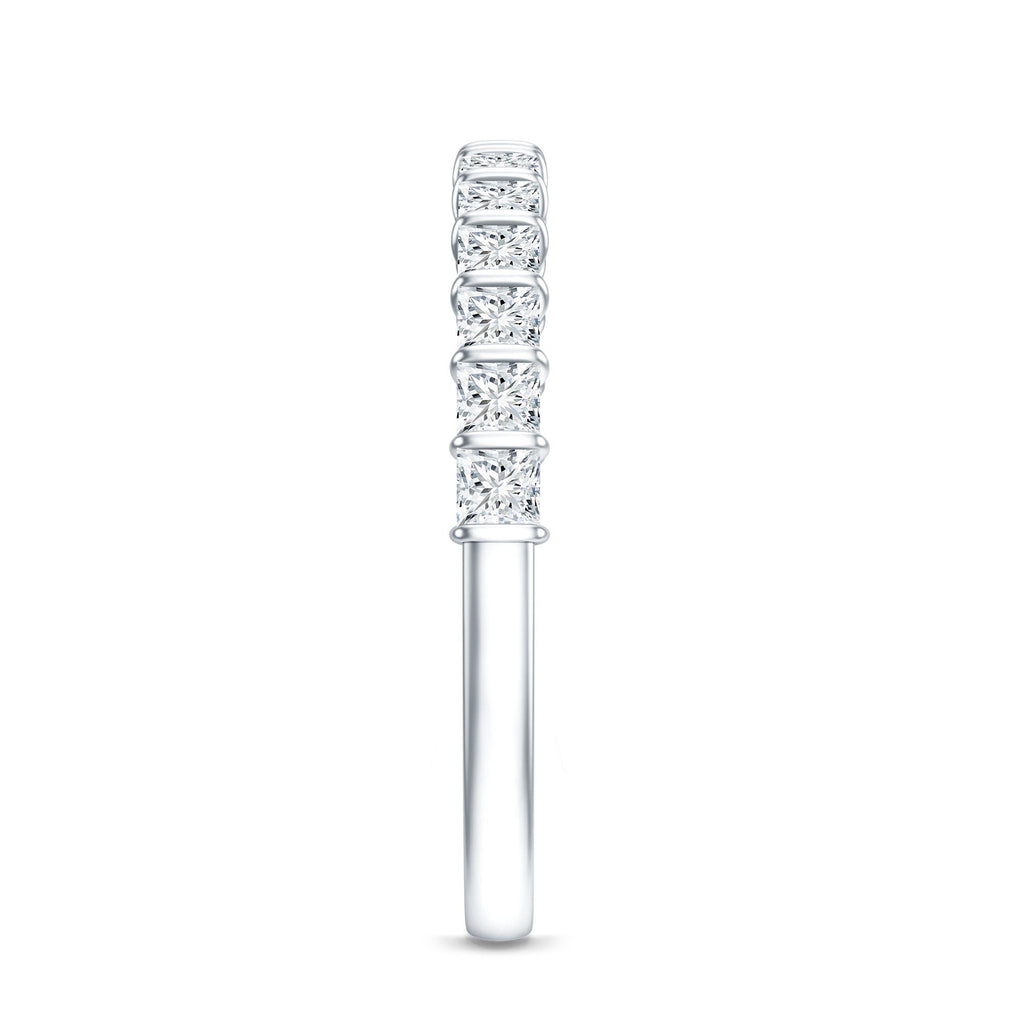 Princess Cut Diamond Anniversary Band Ring