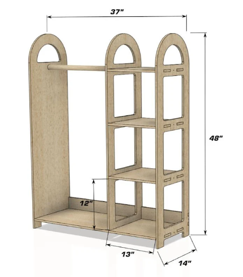 ROME – Clothing Rack