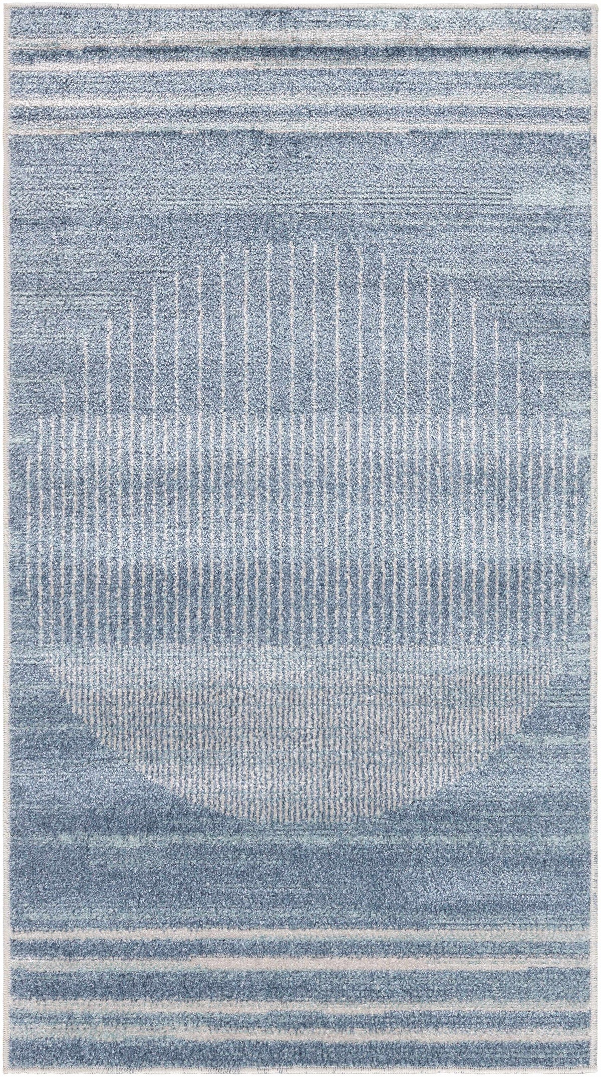 Thad Blue Washable Area Rug – Clearance