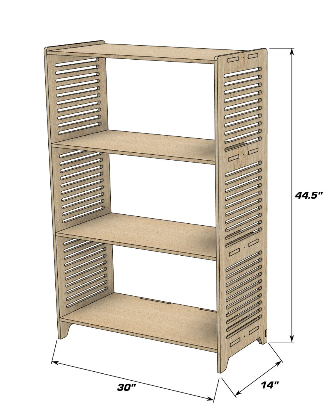 SPARROW – Large Toy Shelf