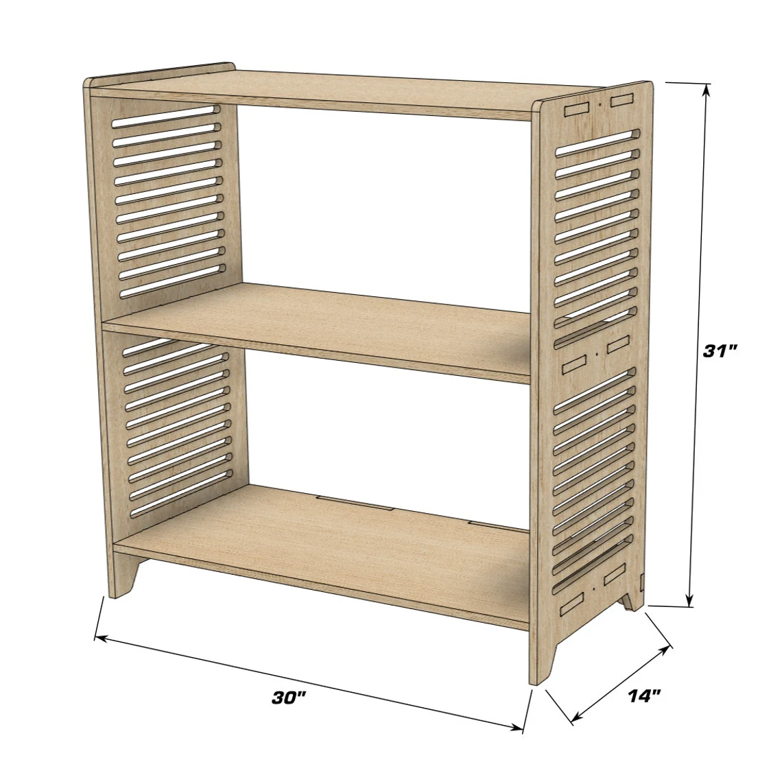 SPARROW – Medium Toy Shelf