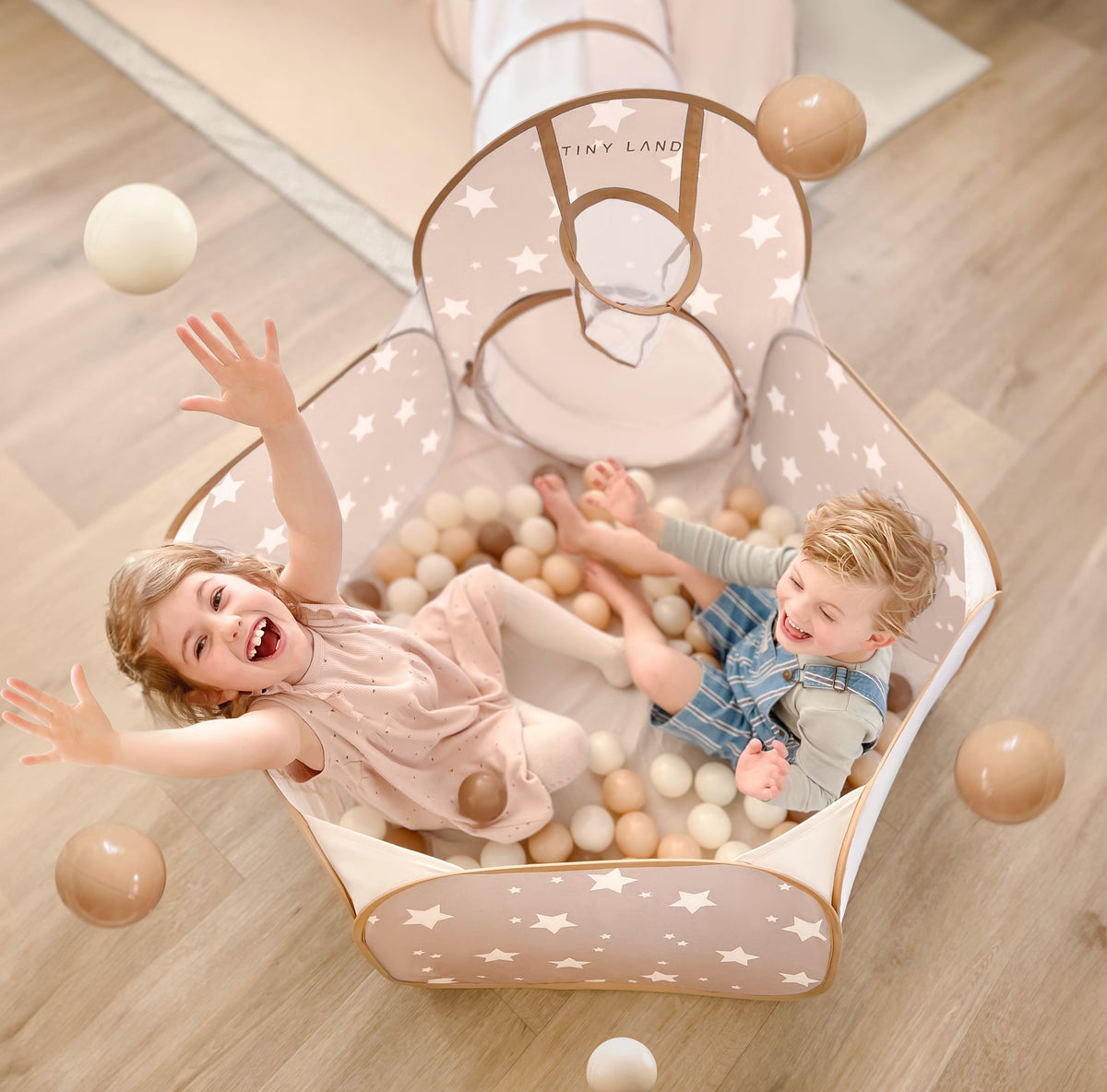 Tiny Land® Ocean Ball – 200 pcs with Varied Colors