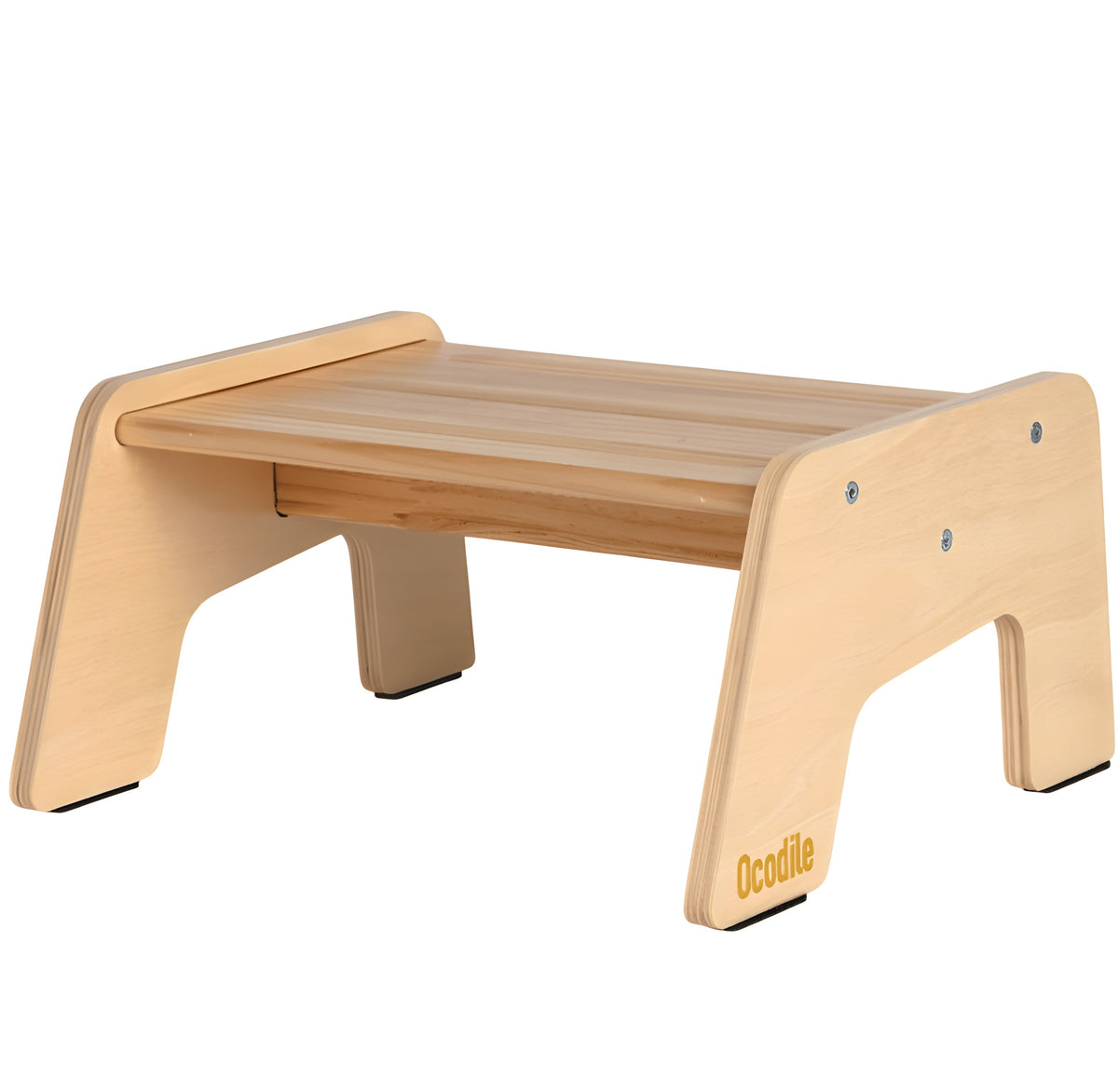 1 – Step Wooden Stool for Kids(Multi – Purpose Step Stool for Kitchen, Bath, and Potty Training)