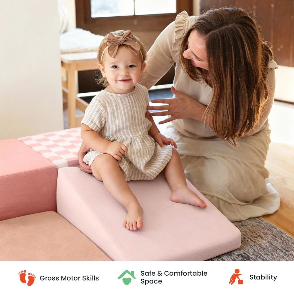 Tiny Land® PlayNest Climbing Blocks – Violet