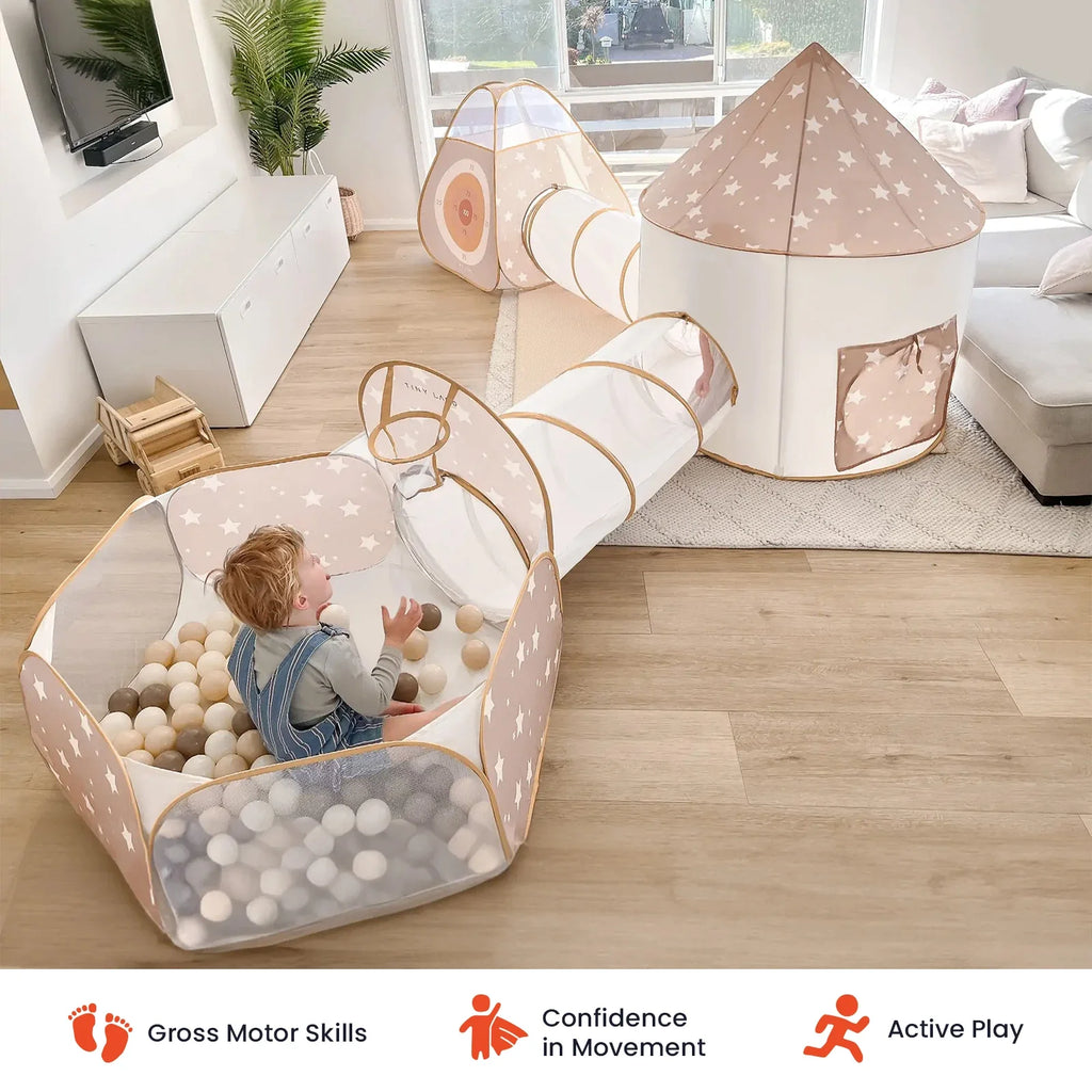 Tiny Land® Discovery 5 – in – 1 Play Tunnel With no Balls