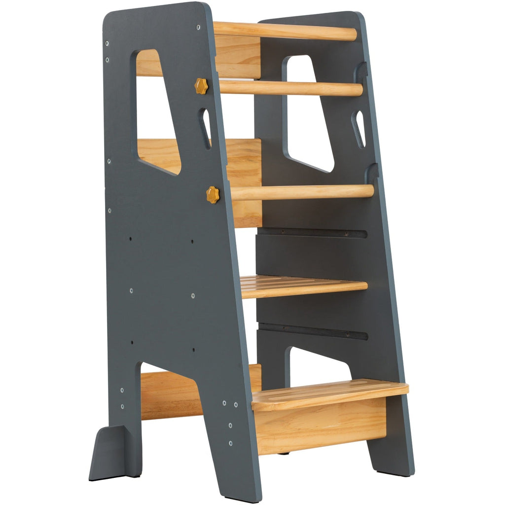 Montessori Toddler Tower – Adjustable Kitchen Stool Helper