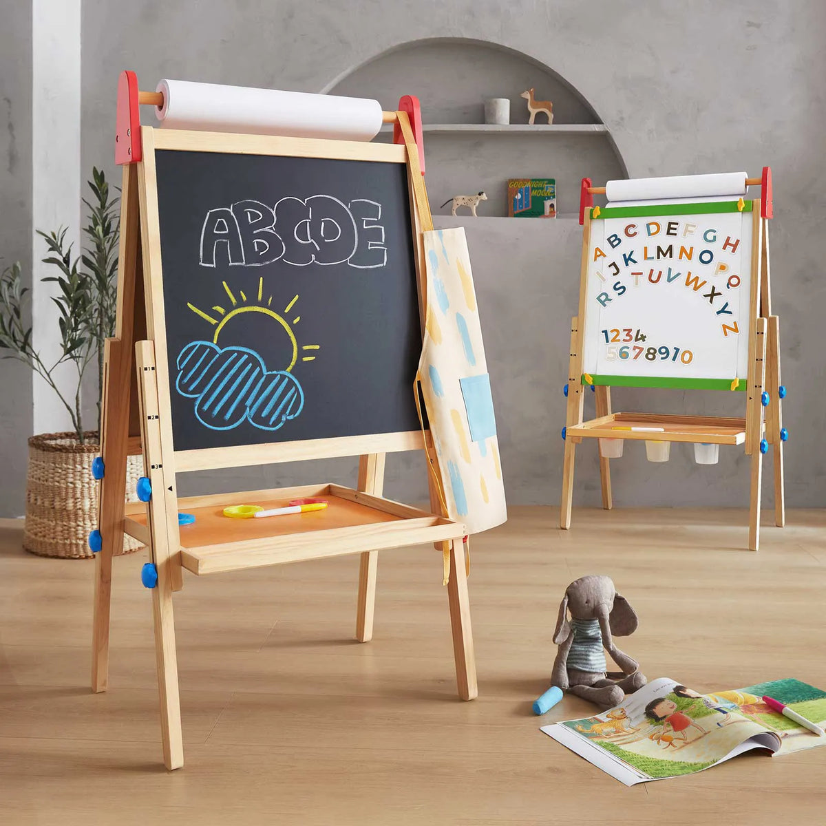 Tiny Land® 3 – in – 1 Art Easel for Kids