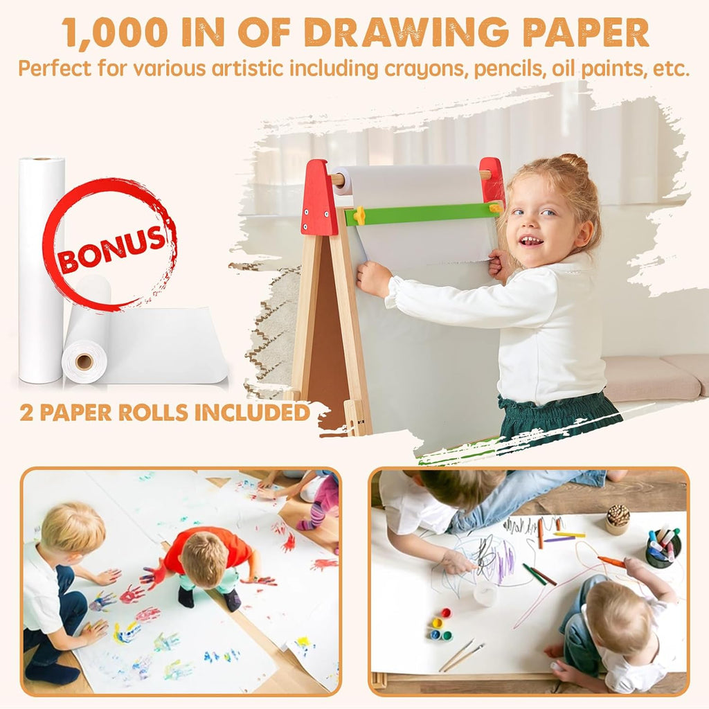 Tiny Land® 3 – in – 1 Art Easel for Kids
