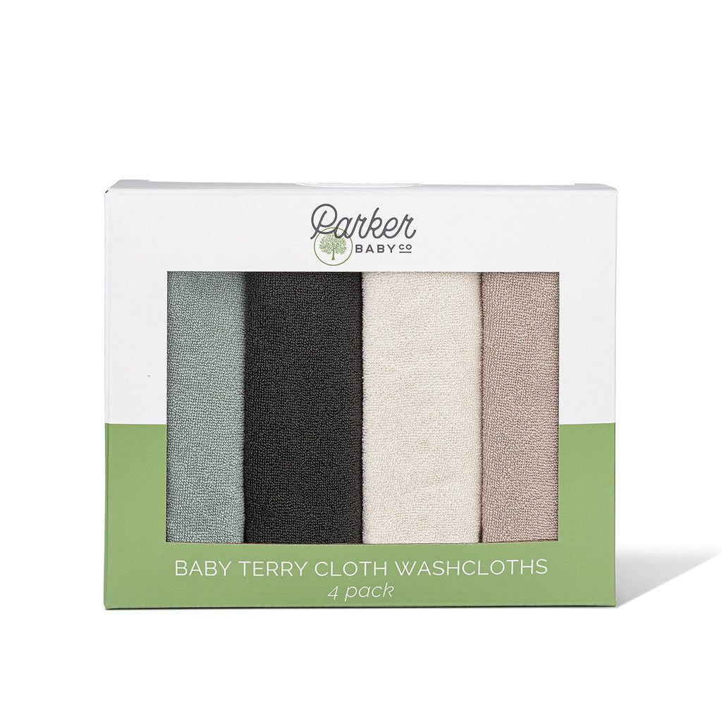 Rain Set – Terry Baby Washcloths (4 Pack)