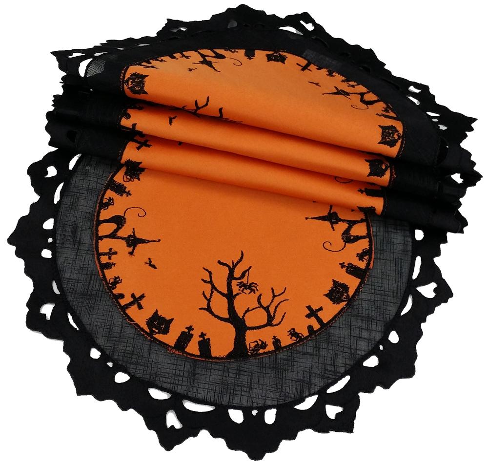 Hallows Eve Doilies | Set of 4