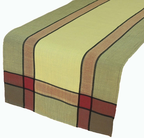 Woven Border Table Runner