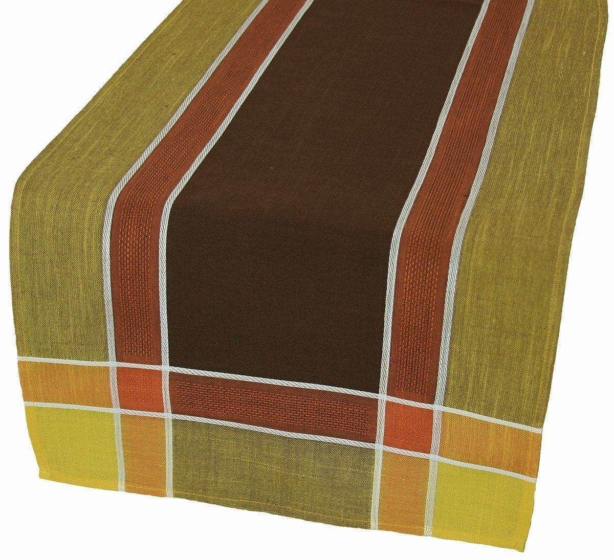 Woven Border Table Runner