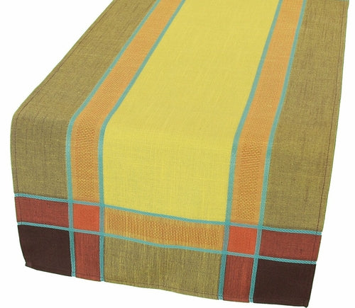 Woven Border Table Runner