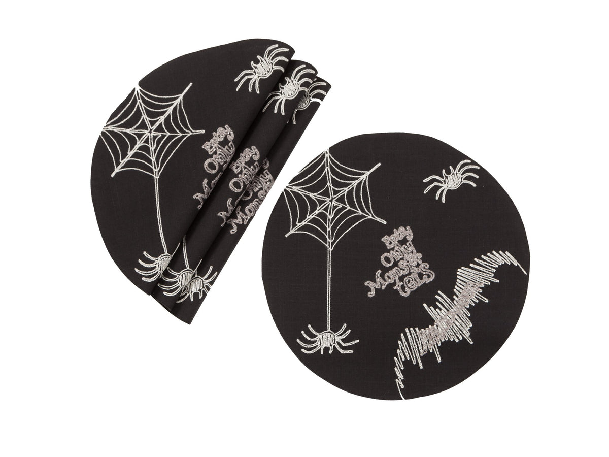 Happy Halloween 16In Placemats | Set of 4