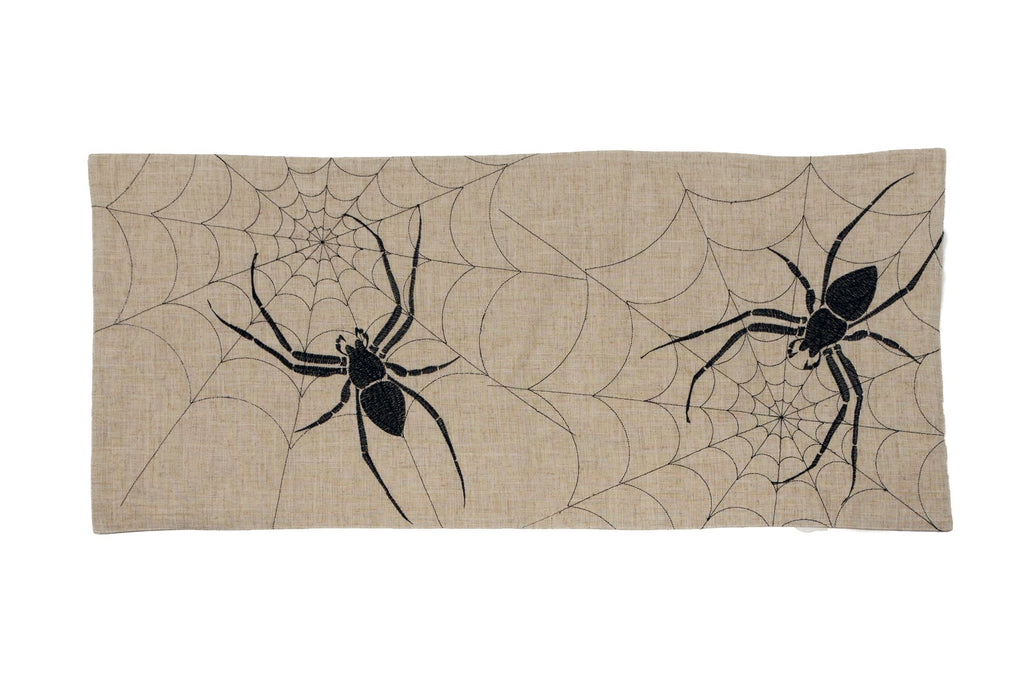 Creepy Spider Table Runner