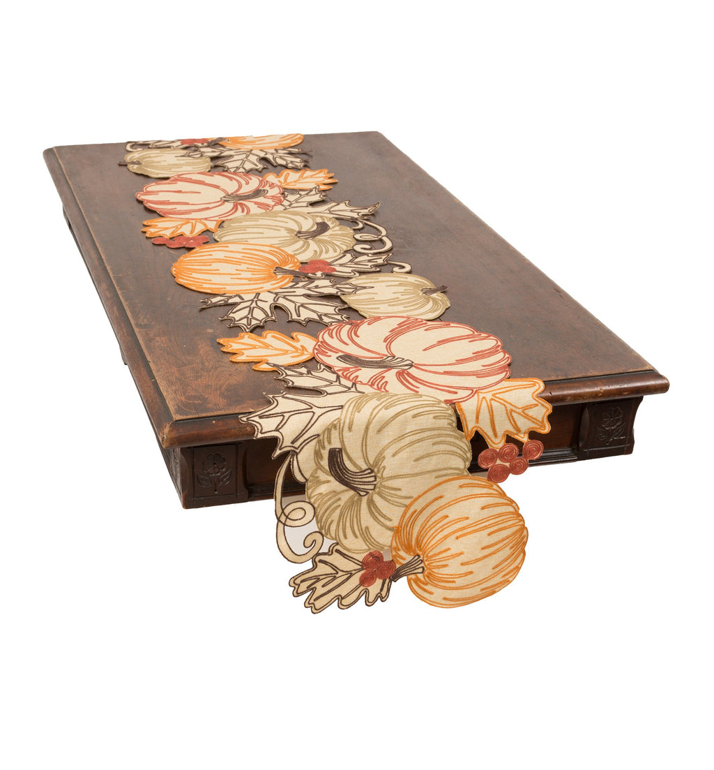 Pumpkin Harvest Table Runner