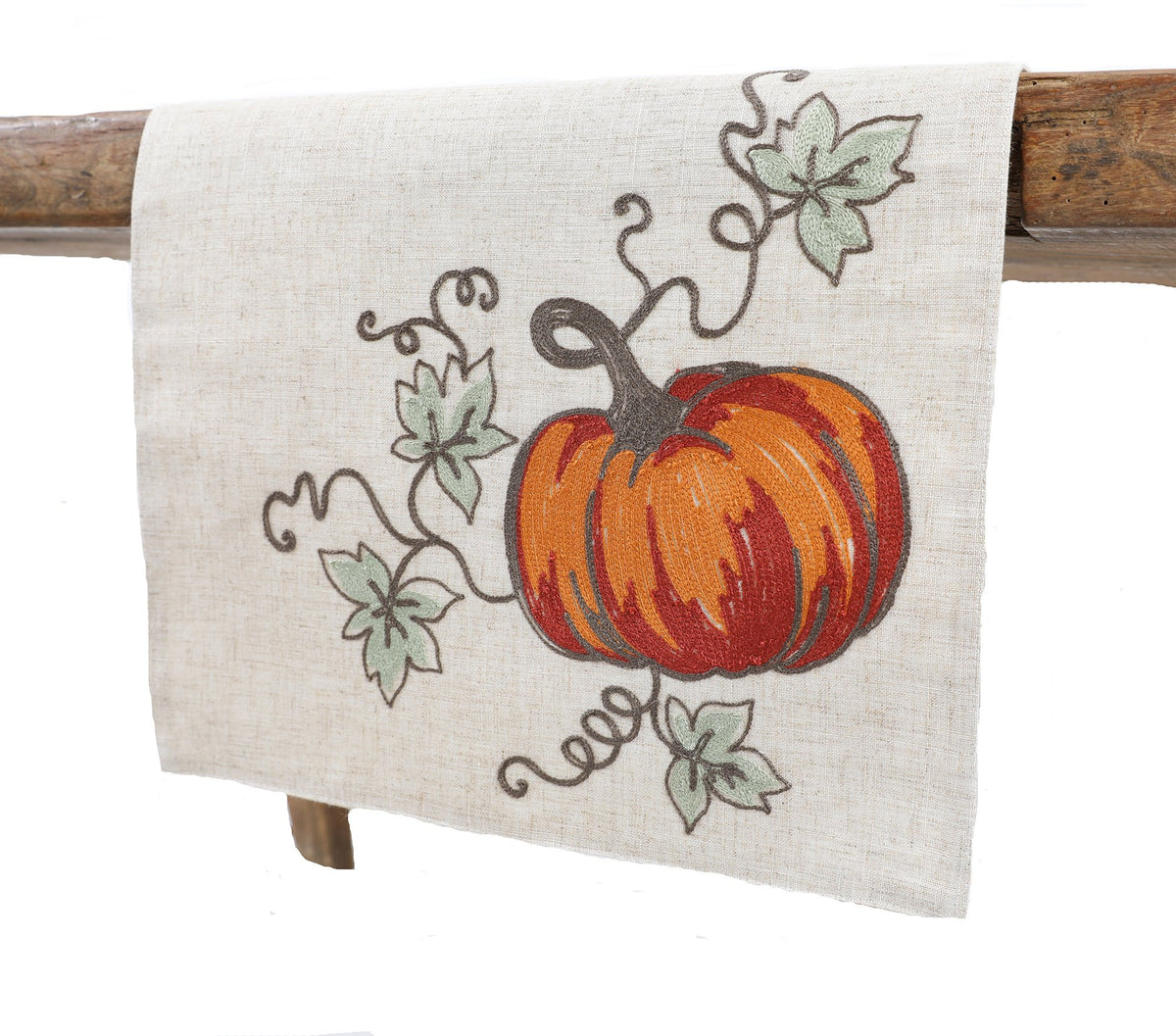 Rustic Pumpkin Table Runner