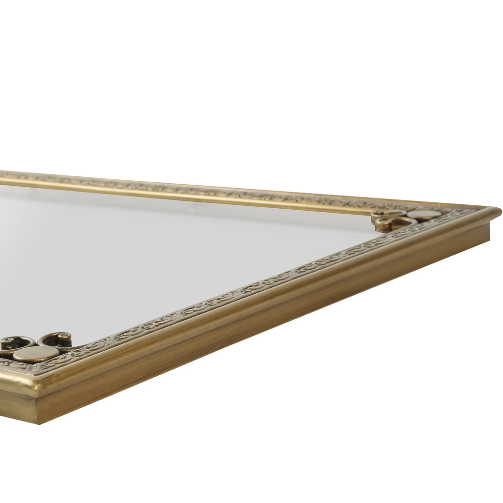Gold Bathroom Vanity Mirror for Wall 24' x 36' Modern Rectangle Mirror