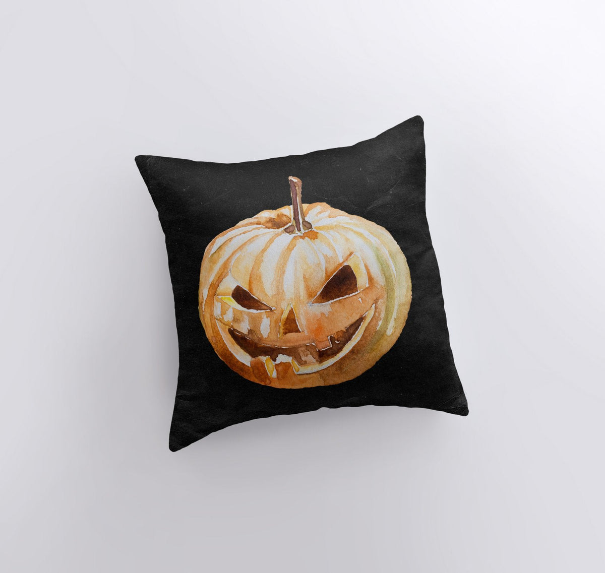 Spooky Jack O Lantern Pillow