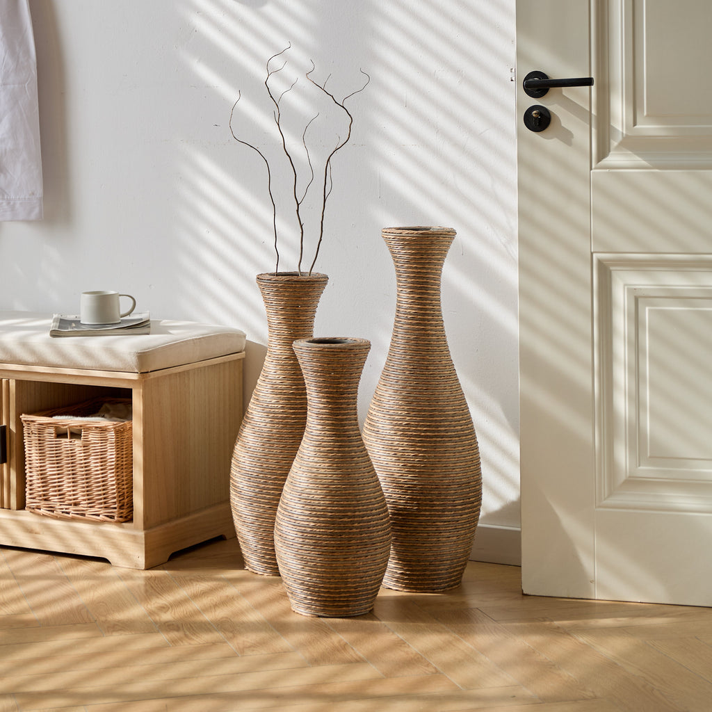 Elegant 3 – Piece Vase Set